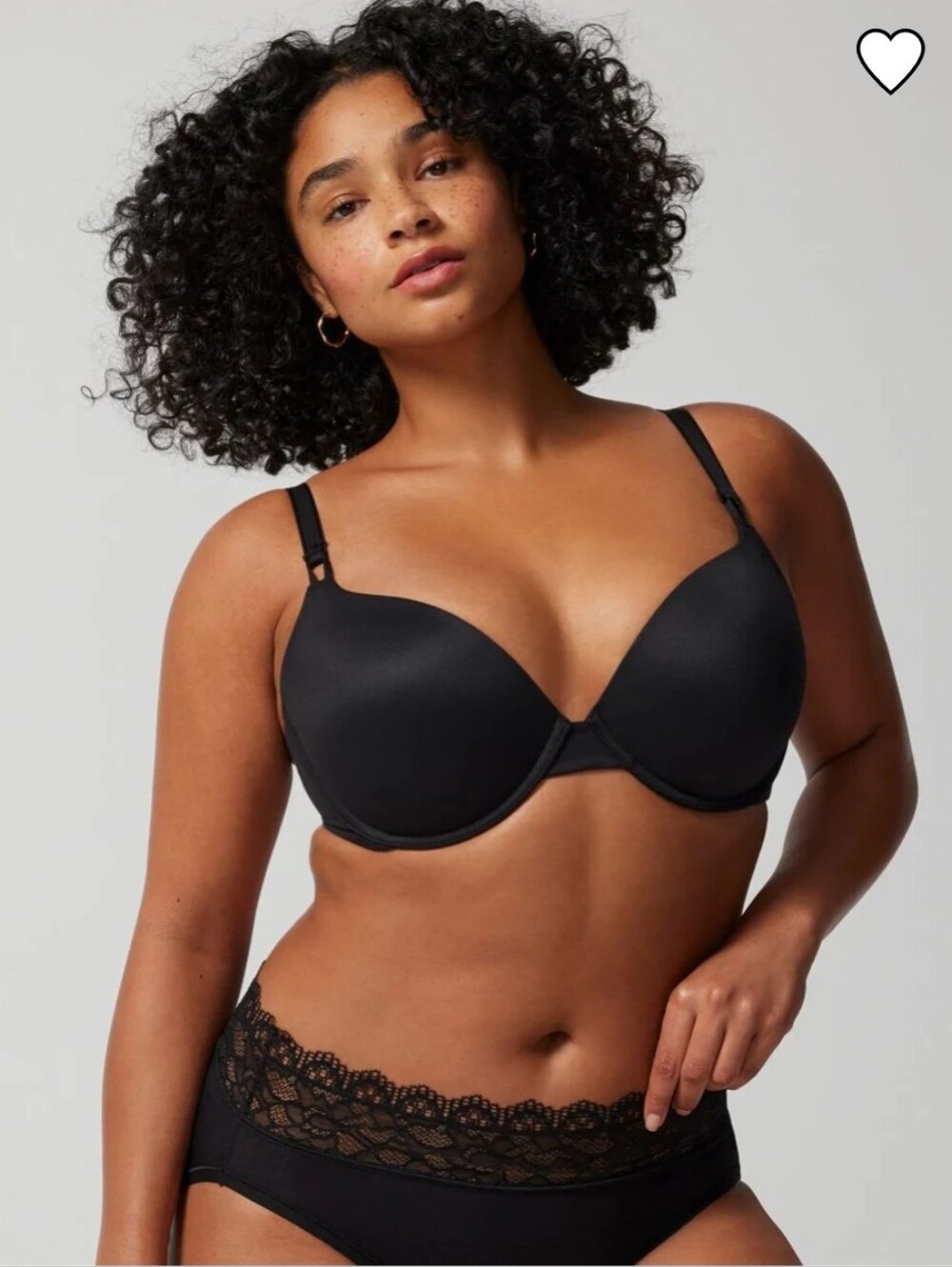 Soma Embraceable Tailored Push Up Bra Color Black Size 32DDD NWT